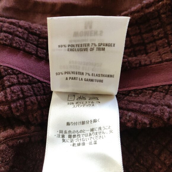 Patagonia Y2K Women's Brown Polartec "R" Fleece Jacket - Size S - Picture 8 of 8